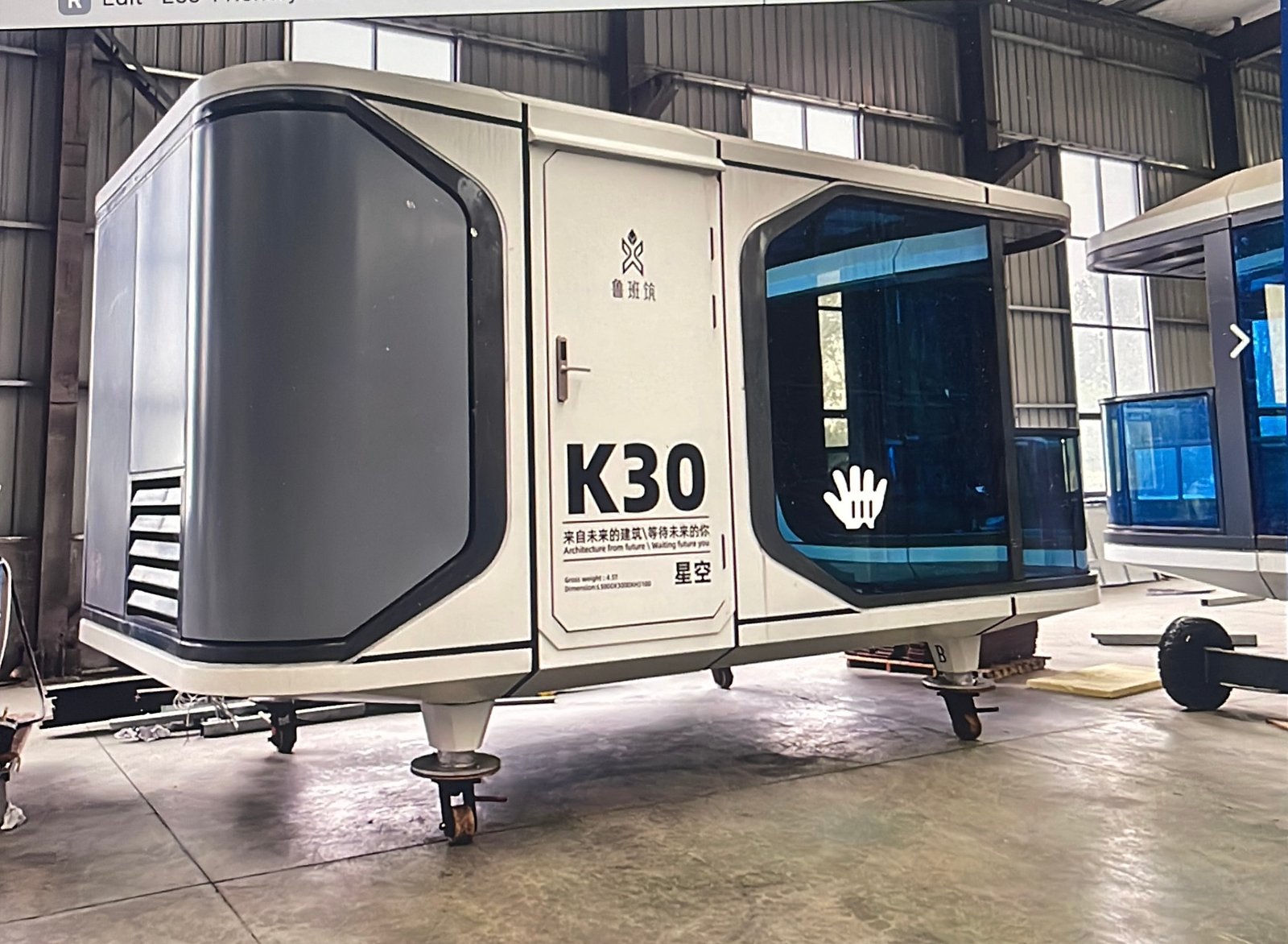 K30 compact one-room cabin by Rock Solid Construction, ideal for solo retreats, backyard pods, or eco-friendly off-grid stays