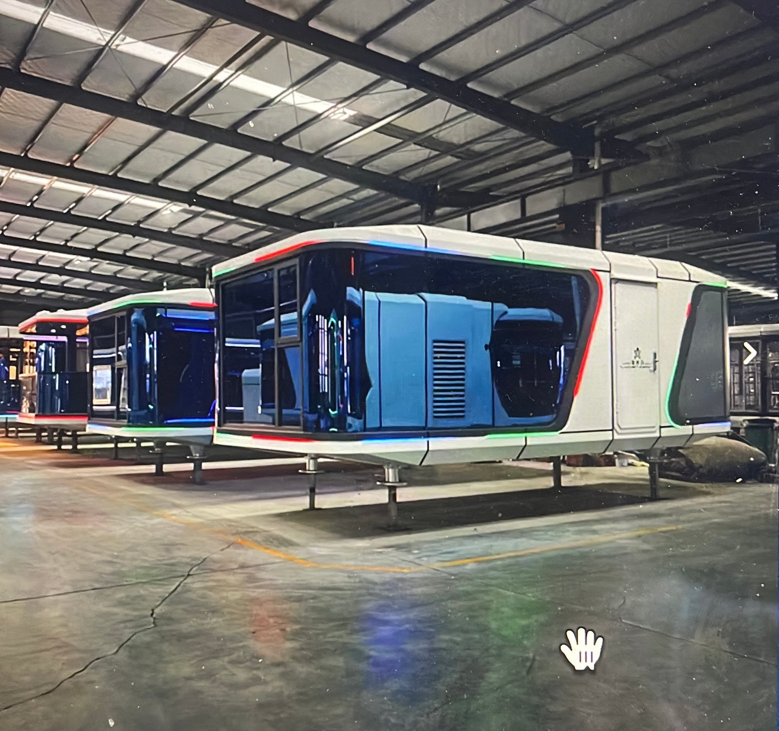 K-50 one-bedroom cabins in production at Rock Solid Construction, ideal for farm stays, Airbnb, and compact eco-friendly tourism